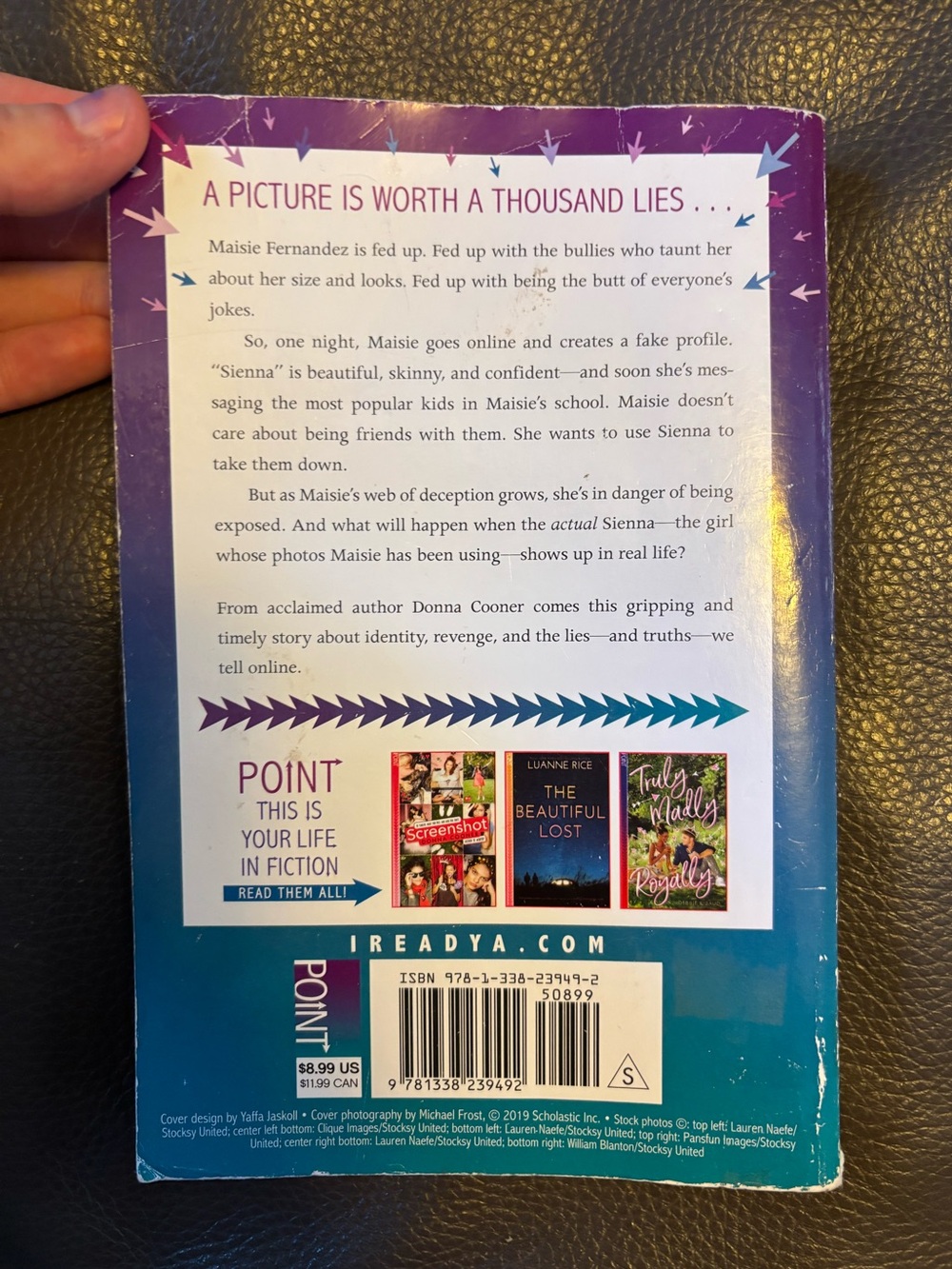 YA Paperback “FAKE” - Picture 2 of 2